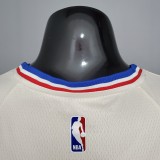 NBA Men Season 2021 Philadelphia 76ers White Rewarding Version #39 HOWARD Jersey High Quality Name and Number Print