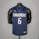 NBA Men Season 2021 Dallas Mavericks Dark Blue #6 PORZINGIS Jersey with Jordon Logo High Quality Name and Number Print