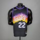NBA Season 20-21 Men Phoenix Suns Black #22 AYTON Jersey High Quality Name and Number Print