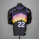 NBA Season 20-21 Men Phoenix Suns Black #22 AYTON Jersey High Quality Name and Number Print
