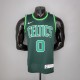 NBA Season 2021 Boston Celtics Dark Green Rewarding Version #0 TATUM Jersey High Quality Name and Number Print