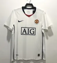 08/09 Man United Away Retro Jersey