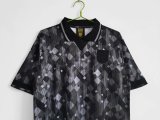1990 England Black Retro Jersey Without UMBRO Brand