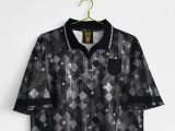 1990 England Black Retro Jersey Without UMBRO Brand