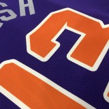 NBA Men Phoenix Suns Purple #13 NASH Jersey High Quality Name and Number Print