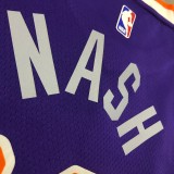 NBA Men Phoenix Suns Purple #13 NASH Jersey High Quality Name and Number Print