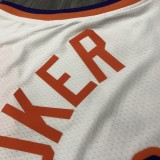 NBA Men Phoenix Suns White #1 BOOKER Jersey High Quality Name and Number Print