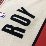 NBA Portland Trail Blazers Beige #7 ROY Jersey High Quality Name and Number Print