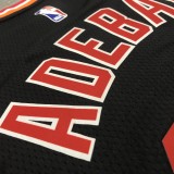 NBA Men Season 2018 Miami Heat Black #13 ADEBAYO Jersey High Quality Name and Number Print