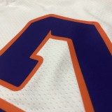 NBA Men Phoenix Suns White #22 AYTON Jersey High Quality Name and Number Print