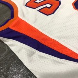 NBA Men Phoenix Suns White #22 AYTON Jersey High Quality Name and Number Print