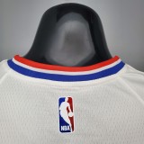 NBA Men Los Angeles Clippers White  LEONARD#2 Jersey High Quality Name and Number Print