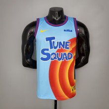 21/22 James#6 Slam dunk version blue NBA Jersey High Quality Name and Number Print