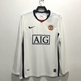 08/09 Man United Away Retro Jersey Long Sleeve