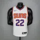 NBA Men Phoenix Suns White #22 AYTON Jersey High Quality Name and Number Print