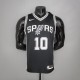 NBA Men San Antonio Spurs Black #10 DEROZAN Jersey High Quality Name and Number Print