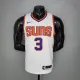 NBA Men Phoenix Suns White #3 PAUL Jersey High Quality Name and Number Print