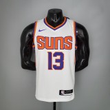 NBA Men Phoenix Suns White #13 NASH Jersey High Quality Name and Number Print