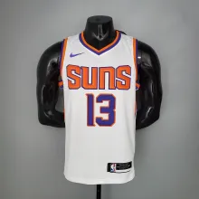 NBA Men Phoenix Suns White #13 NASH Jersey High Quality Name and Number Print