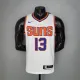NBA Men Phoenix Suns White #13 NASH Jersey High Quality Name and Number Print