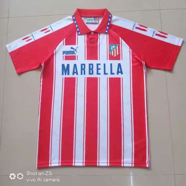 94/95 At Madrid Home Retro Jersey