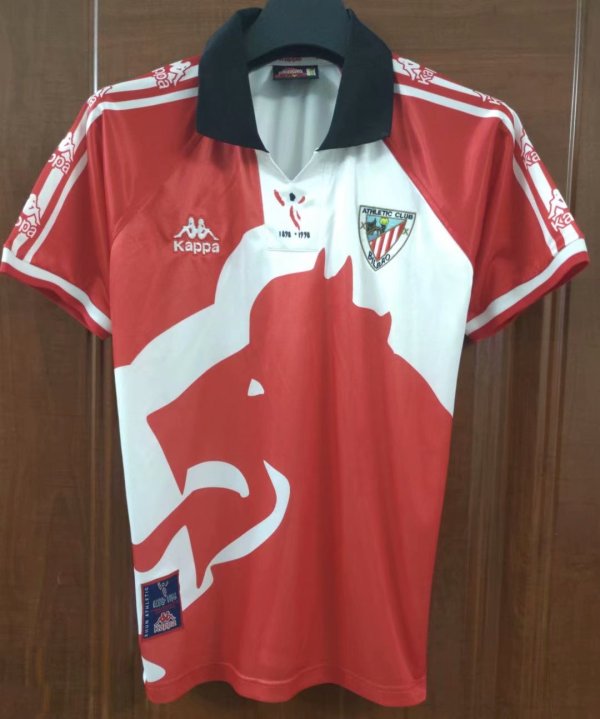 1998 At Bilbao Home Jersey Thai Quality Fan Version