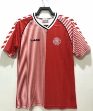1986 Denmark Home Retro Jersey