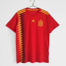 2018 Spain Home Retro Jersey