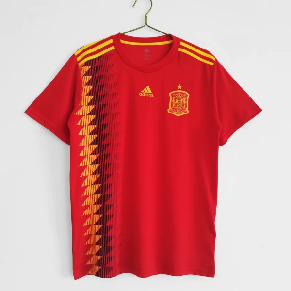 2018 Spain Home Retro Jersey