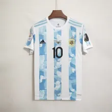 2021 Argentina home Copa América Final edition With Messi 10