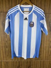 2010 Argentina Home Retro Jersey Fans Version