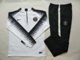 18/19 PSG White Sweater Tracksuit Thai Quality
