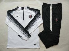 18/19 PSG White Sweater Tracksuit Thai Quality