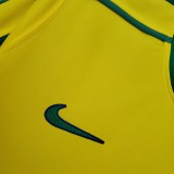 1998 Brazil Home Retro Jersey