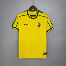 1998 Brazil Home Retro Jersey