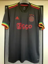 21/22 Ajax Black Soccer Jersey Final Version 1:1 Quality