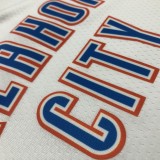 NBA Men Oklahoma City Thunder White #13 HARDEN Jersey High Quality Name and Number Print