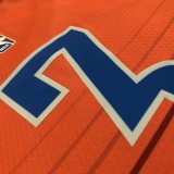 NBA New Season 2021 Men Oklahoma City Thunder Orange #3 PAUL Jersey High Quality Name and Number Print