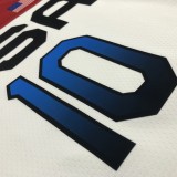 NBA Men Tokoyo Olimpics 2020 USA National White #10 TATUM Jersey High Quality Name and Number Print