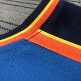 NBA Men Oklahoma City Thunder Blue #3 PAUL Jersey High Quality Name and Number Print