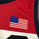 NBA Men Tokoyo Olimpics 2020 USA National White #10 TATUM Jersey High Quality Name and Number Print