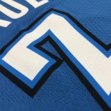 NBA Men Oklahoma City Thunder Blue #3 PAUL Jersey High Quality Name and Number Print