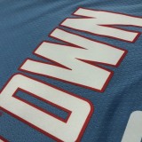 NBA Men Season 2021 Houston Rockets Light Blue City #13 HARDEN Jersey High Quality Name and Number Print