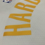 NBA Men Season 2021 Brooklyn Nets White City #13 HARDEN Jersey High Quality Name and Number Print