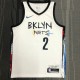 NBA Men Season 2021 Brooklyn Nets White City #2 GRIFFIN Jersey High Quality Name and Number Print