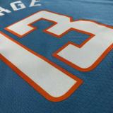 NBA Men Los Angeles Clippers Light Blue #13 GEORGE Jersey High Quality Name and Number Print