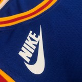 NBA Men Golden State Warriors Retro Blue #22 WIGGINS Jersey High Quality Name and Number Print