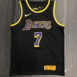 2021 NBA #7 ANTHONY  Lakers Bonus Edition Black NBA Jersey  High Quality Name and Number Print