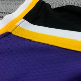 NBA Men Los Angeles Lakers Retro Purple #0 WESTBROOK Round Neck Jersey High Quality Name and Number Print