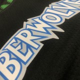 NBA Men Minnesota Timberwolves Retro Black #3 MARBURY Jersey High Quality Name and Number Print